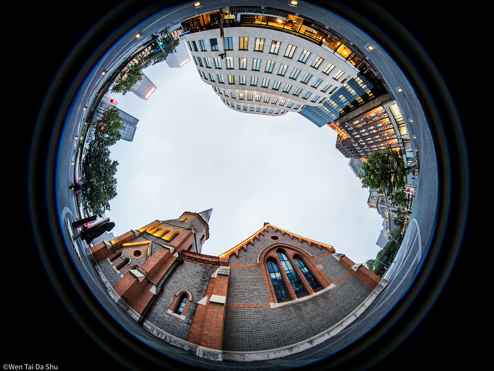 ©Wen Tai Da ShuMFT 4mm F2.8 210° Circular Fisheye